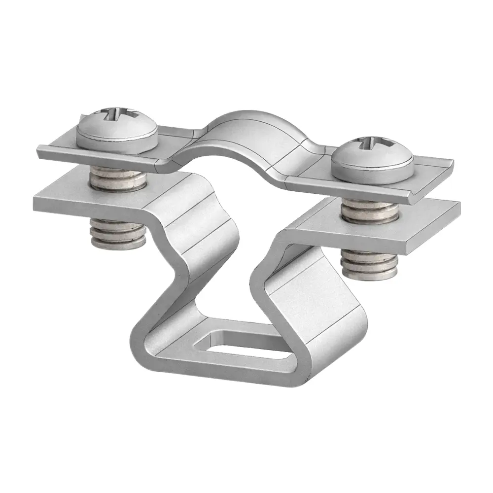 Abrazadera aluminio 10 mm